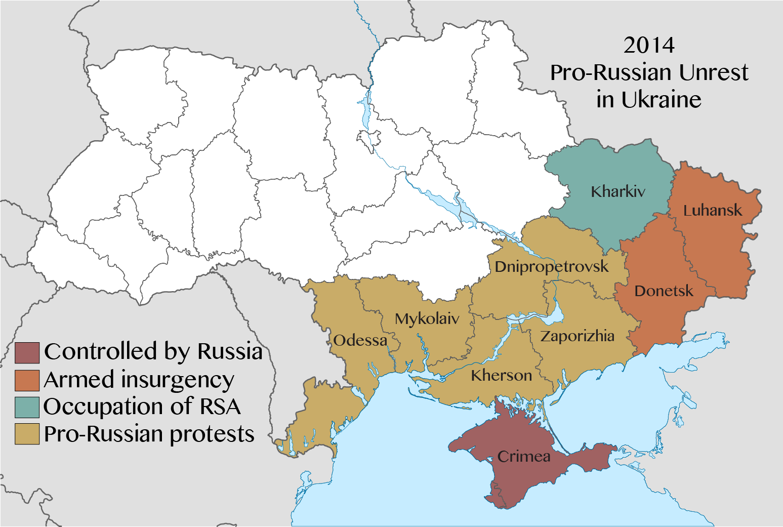 2014 pro-Russian unrest in Ukraine.png